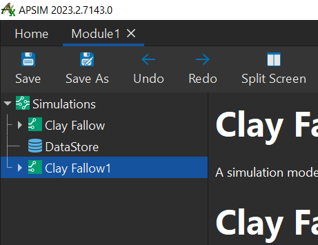 Copy Clay Fallow node